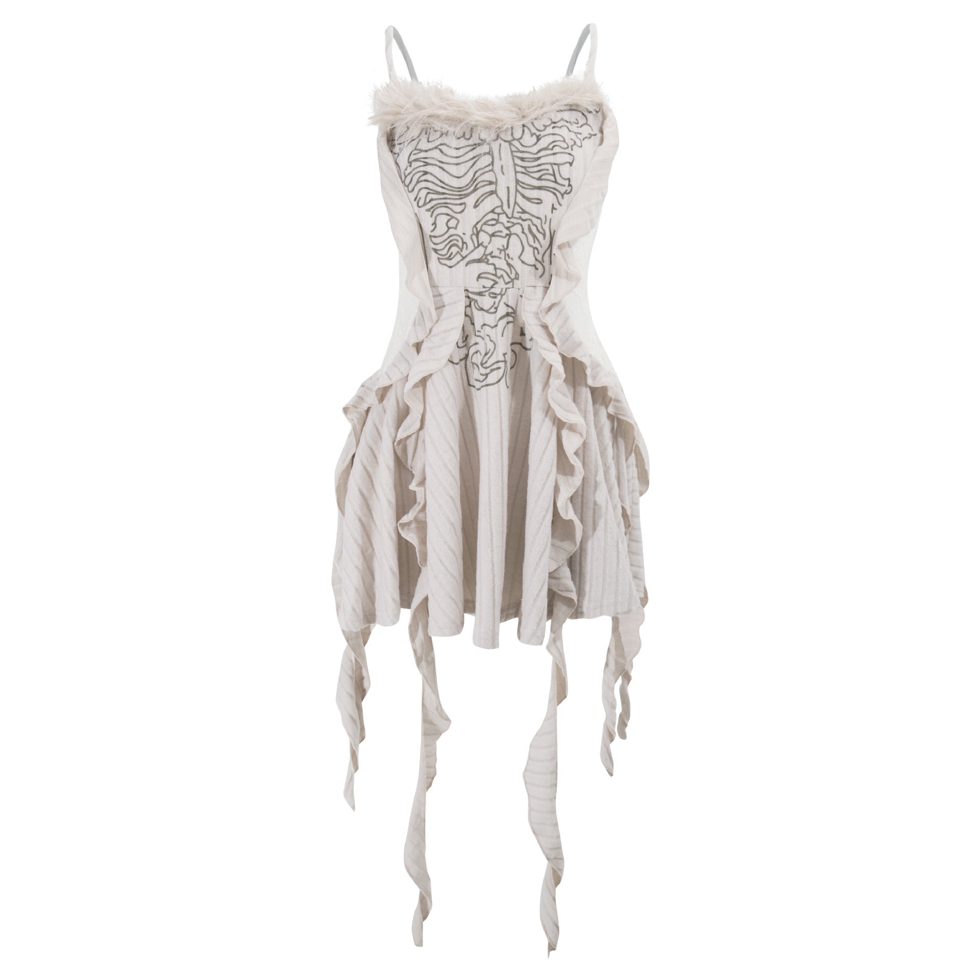 Zwoyren Coquette Aesthetic 2-Piece Ruffle Set