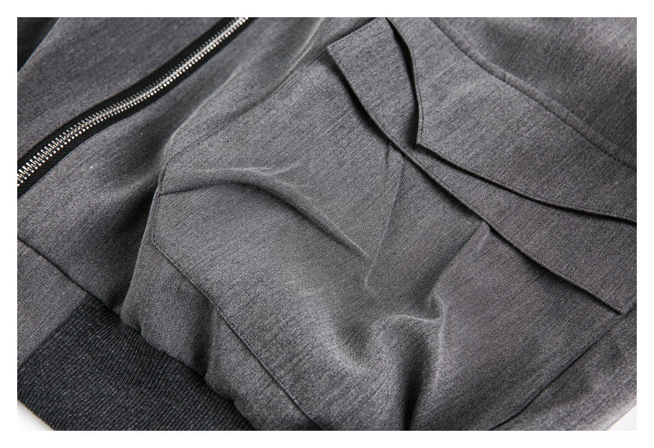 Zwoyren Detachable Scarf Hooded Jacket