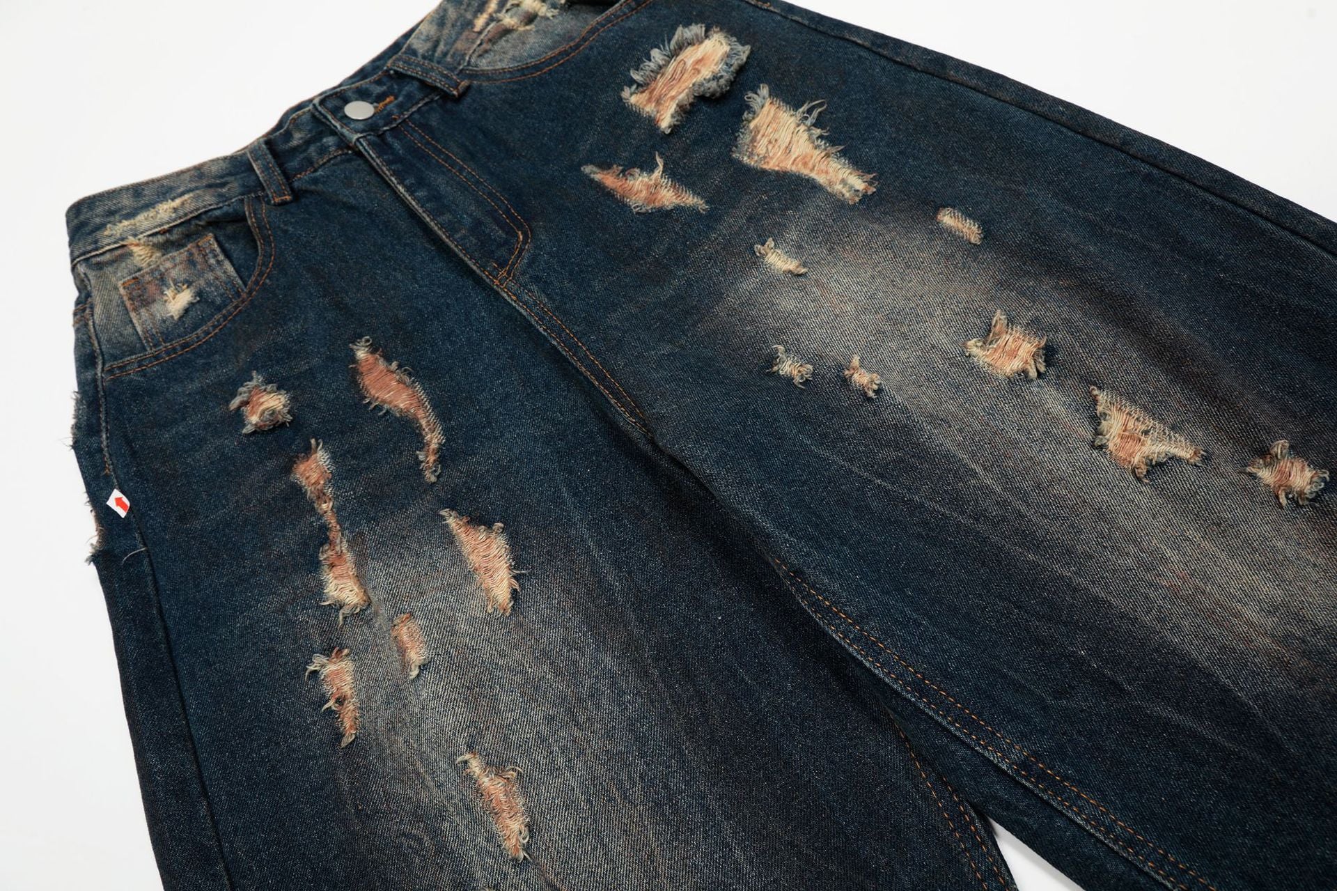 Zwoyren Distressed Baggy Jeans