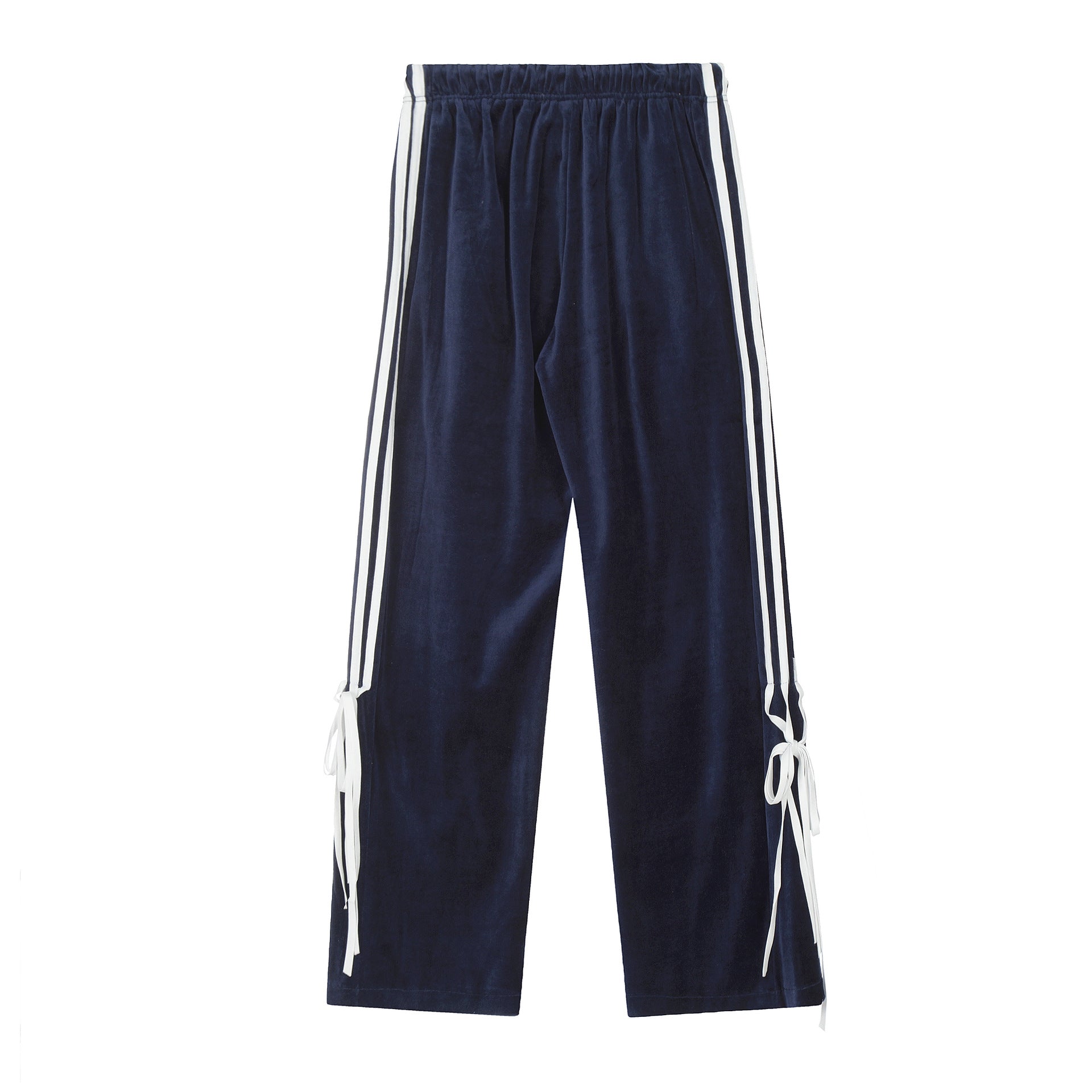 Zwoyren Ribbon Bow Drawstring Sweatpants