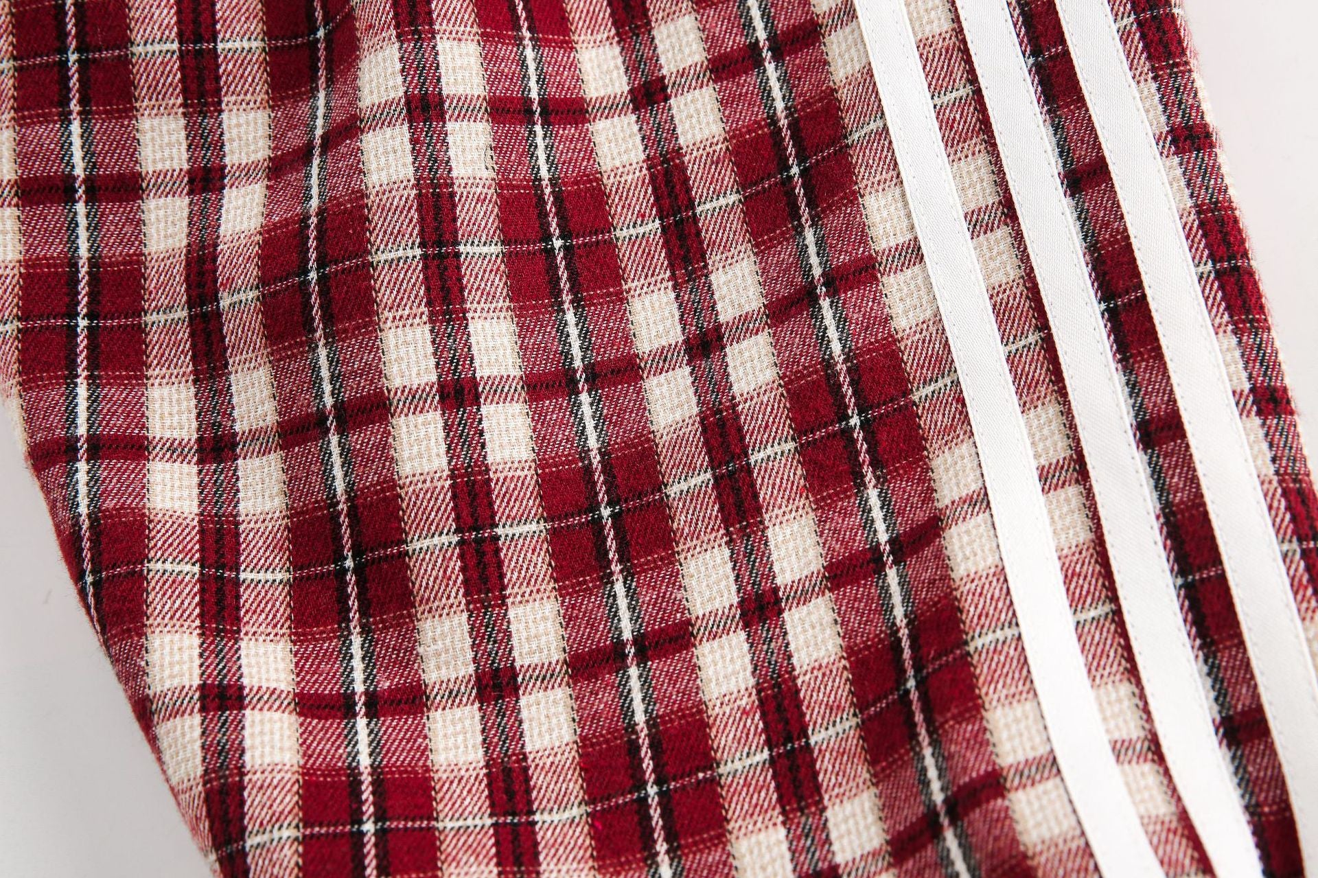 Zwoyren Checkered Zip-Up Jacket
