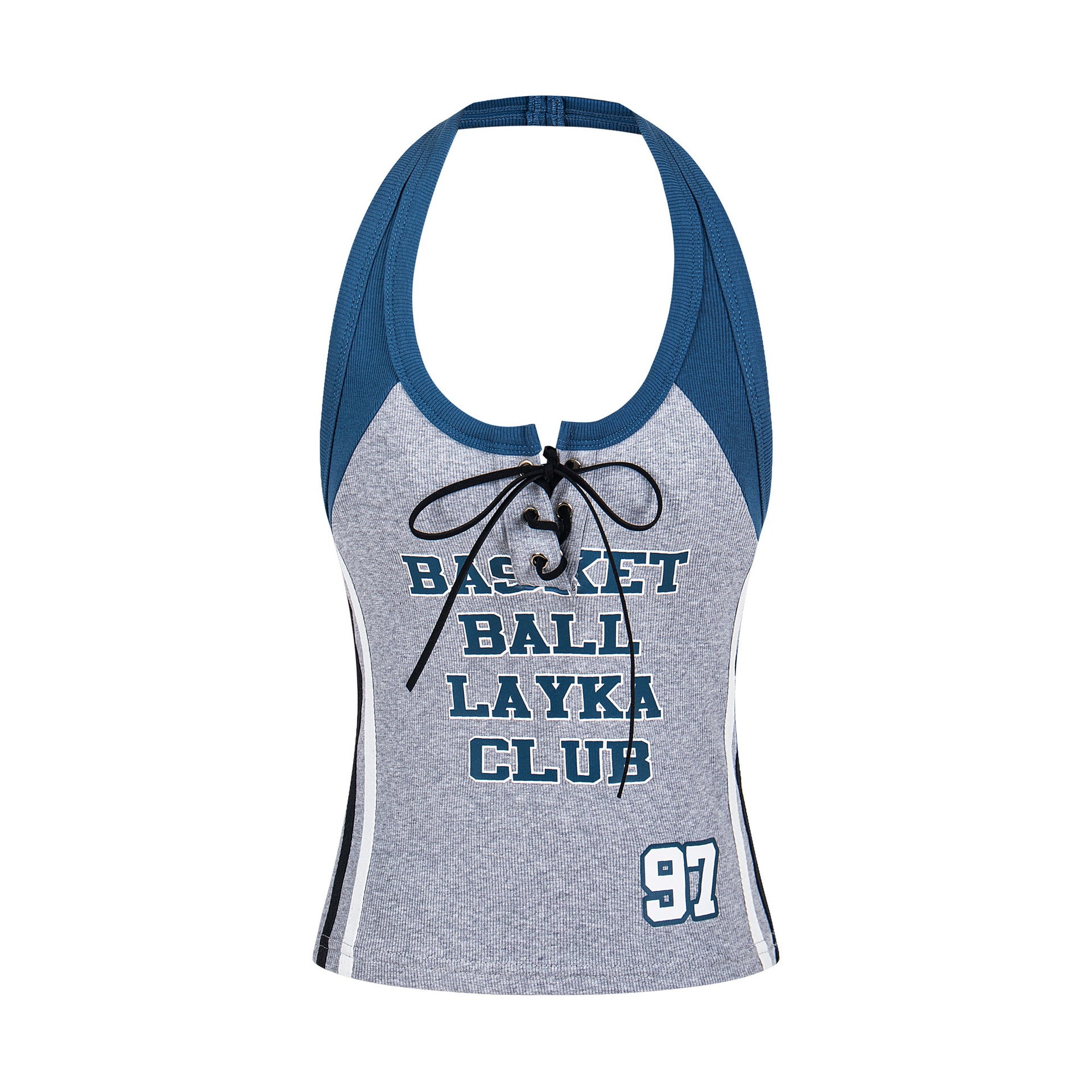 Zwoyren Sporty Lace-Up Tank Top