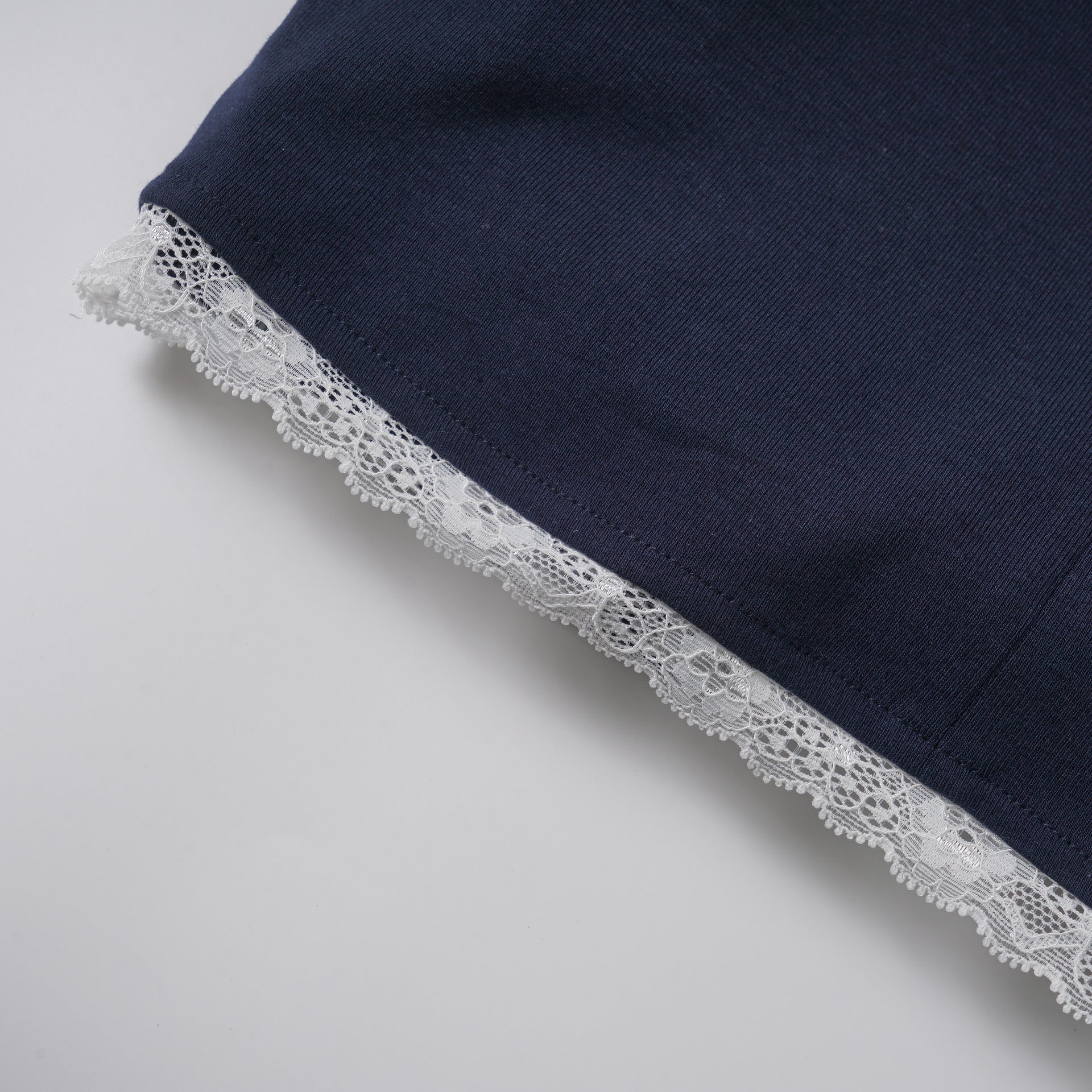 Zwoyren Varsity Layered Off-Shoulder Tee