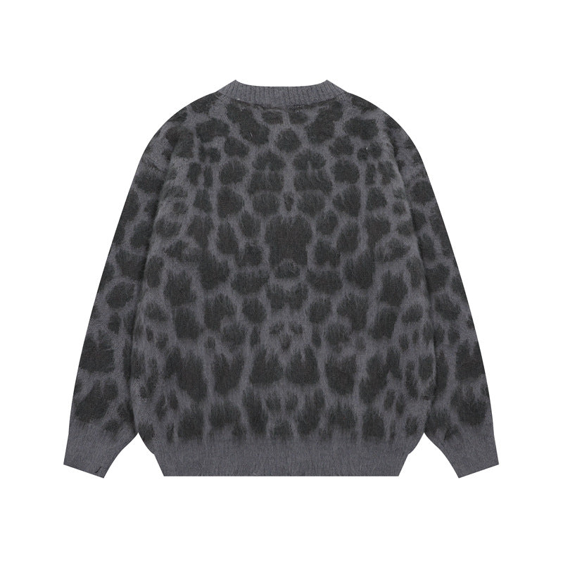 Zwoyren Leopard Print Cardigan