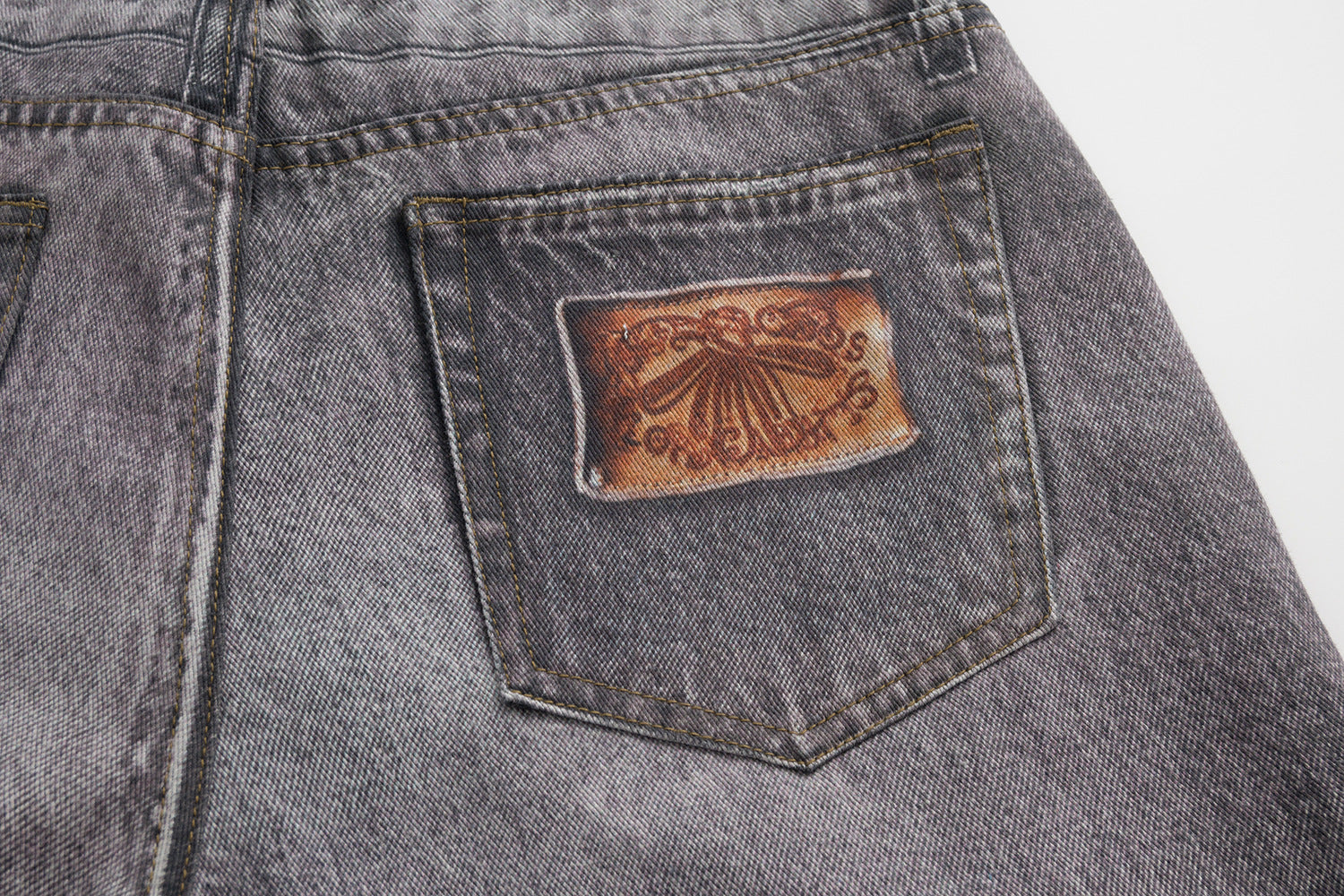 Zwoyren Tassel Distressed Jeans