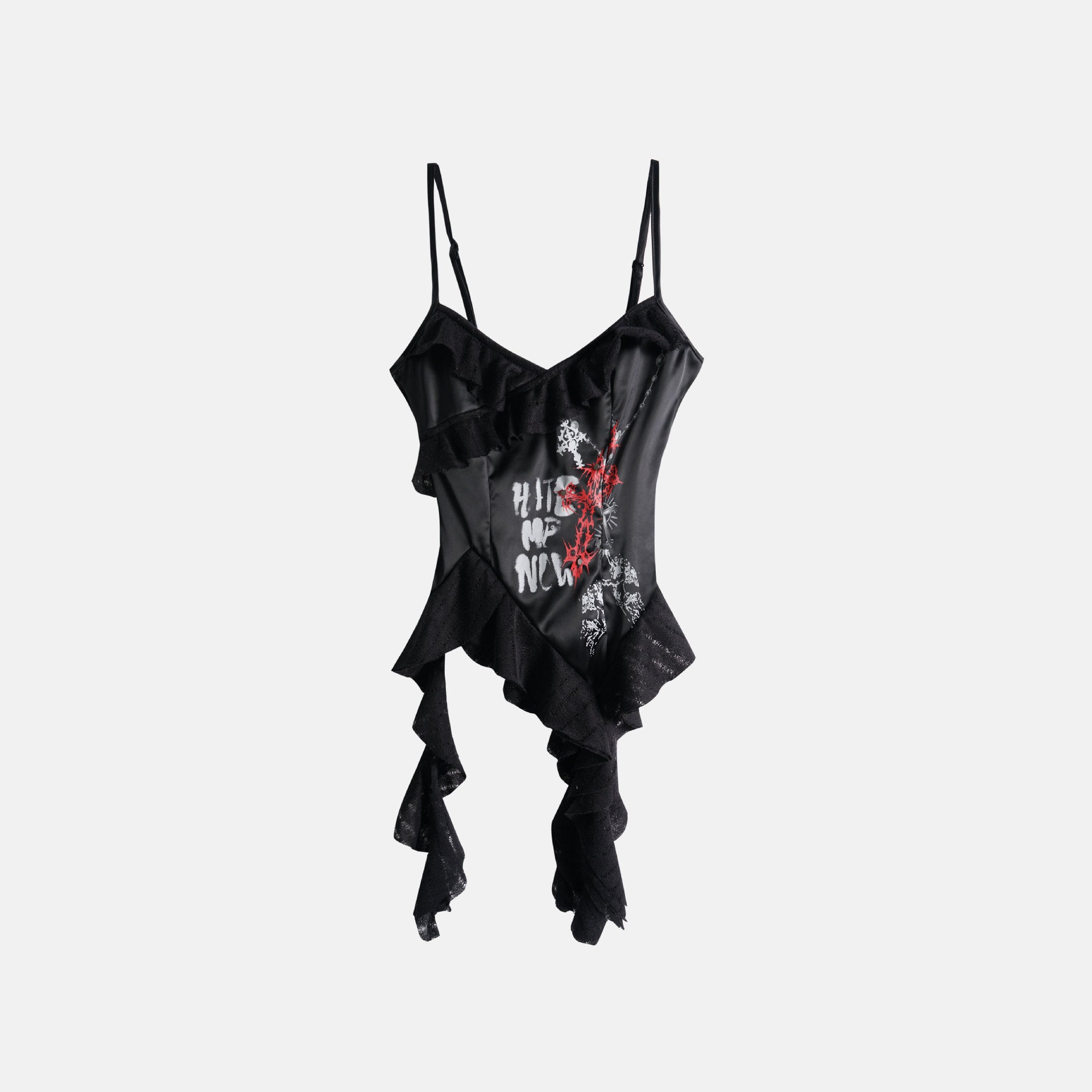 Zwoyren Personality Design Fringe Camisole