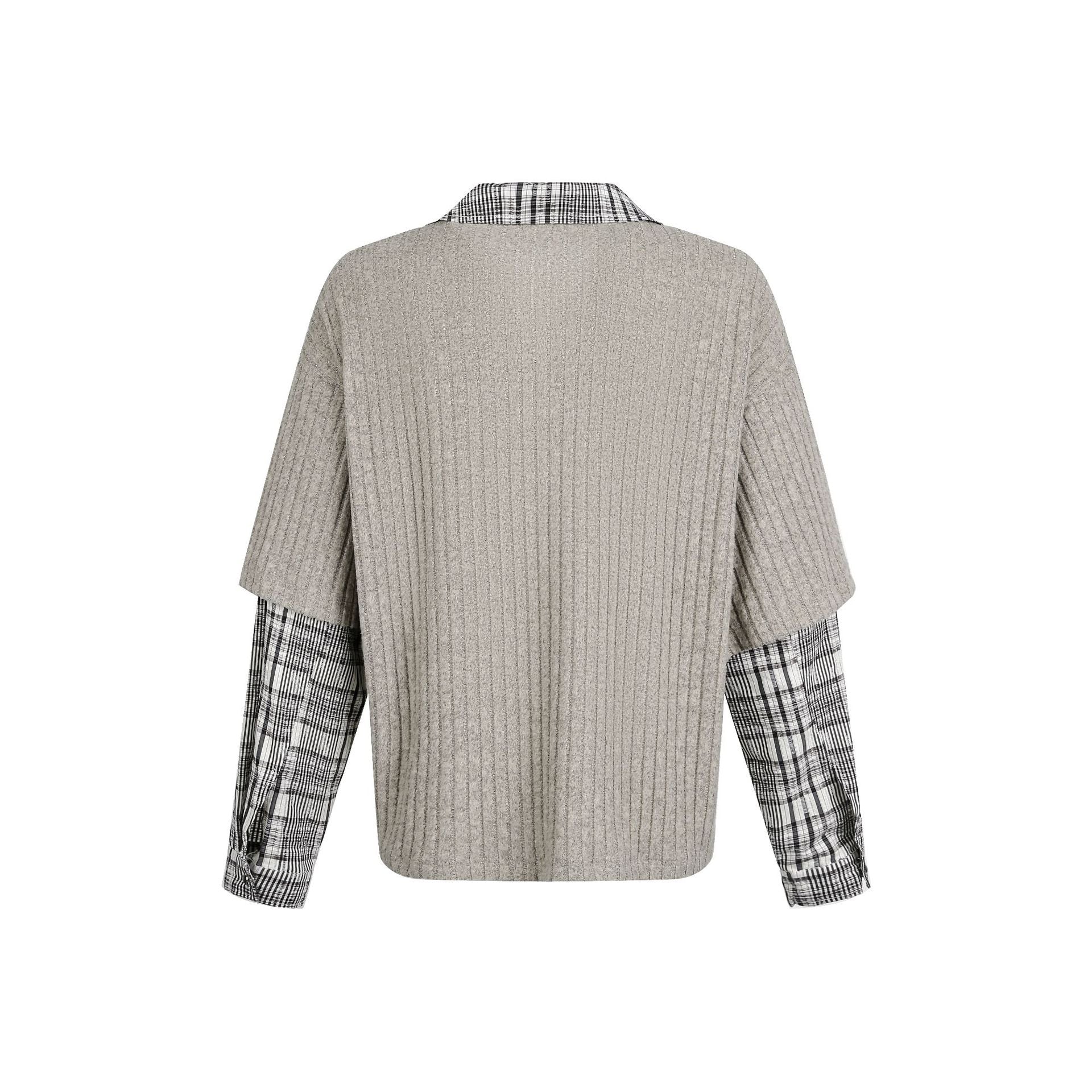 Zwoyren Knitted Teddy Bear Graphic Sweatshirt