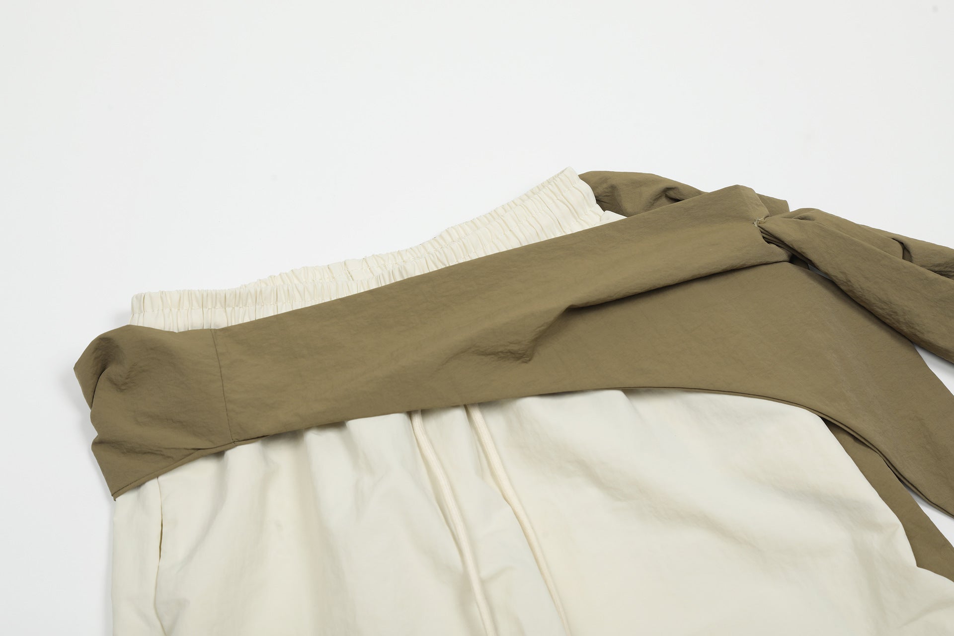 Zwoyren Color Blocking Bandage Pants