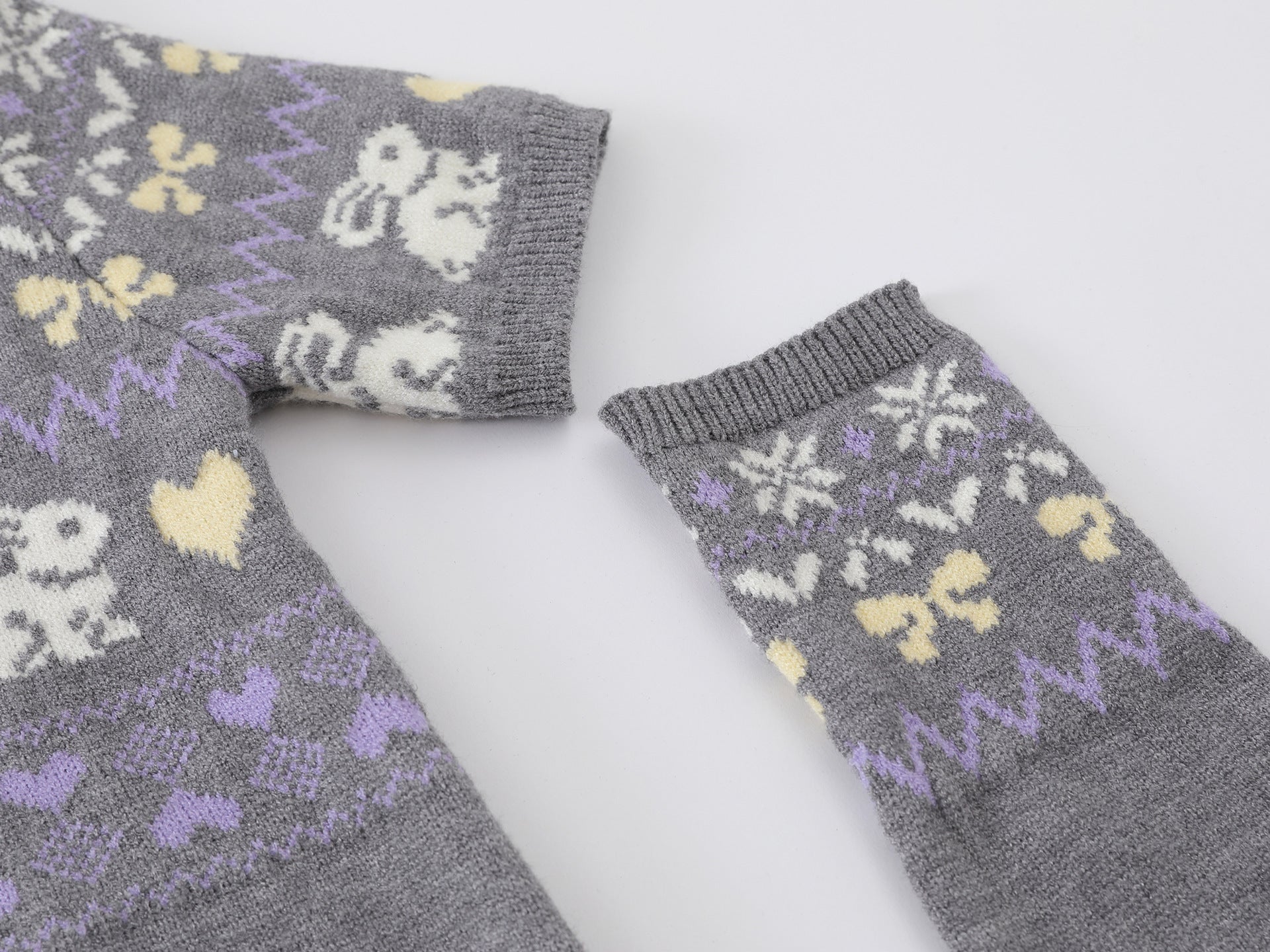 Zwoyren Fair Isle Graphic Knit Tee
