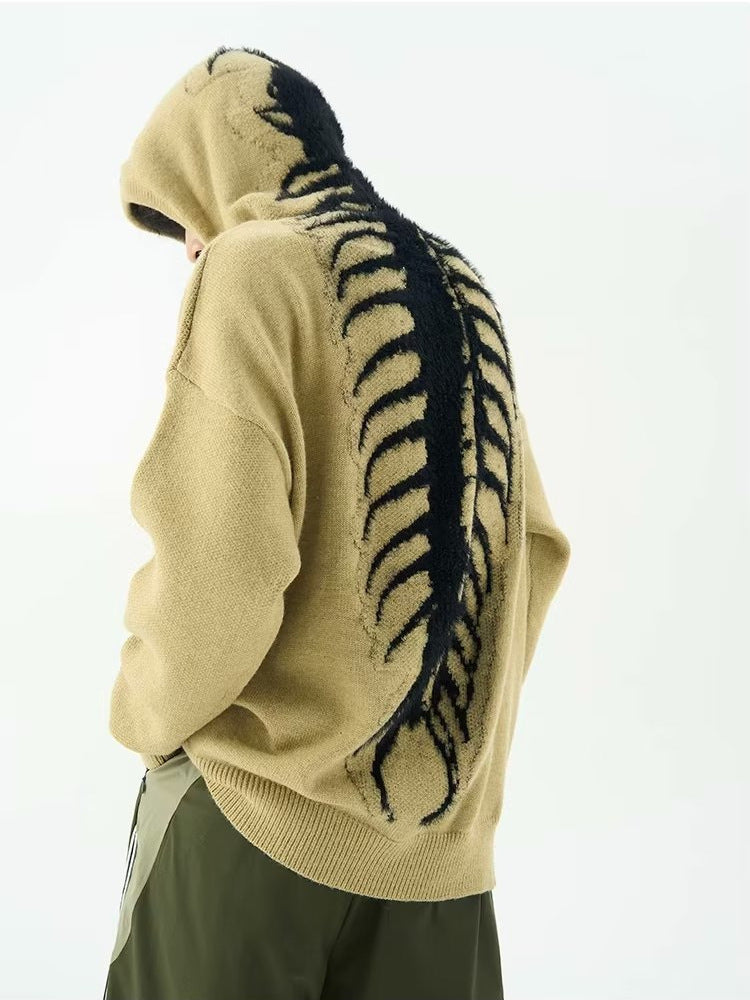 Zwoyren Knitted Centipede Hoodie