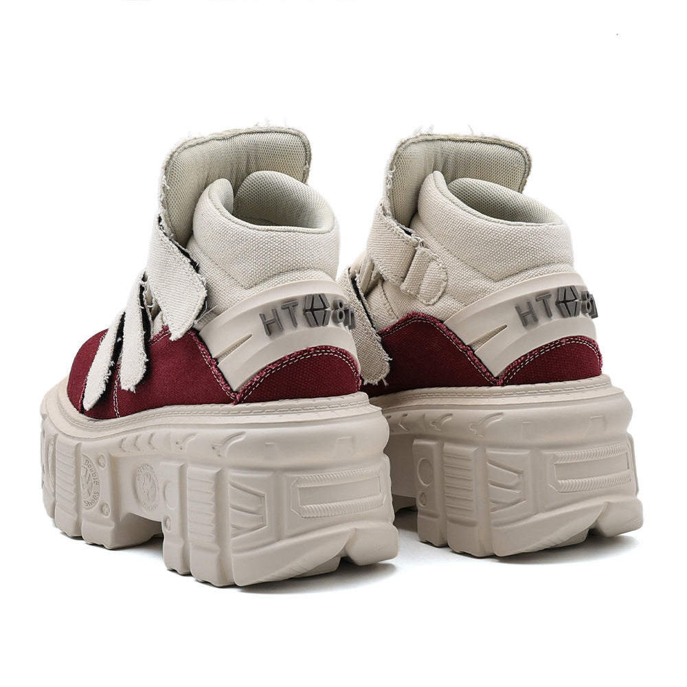 Zwoyren Retro-Future Platform Boots