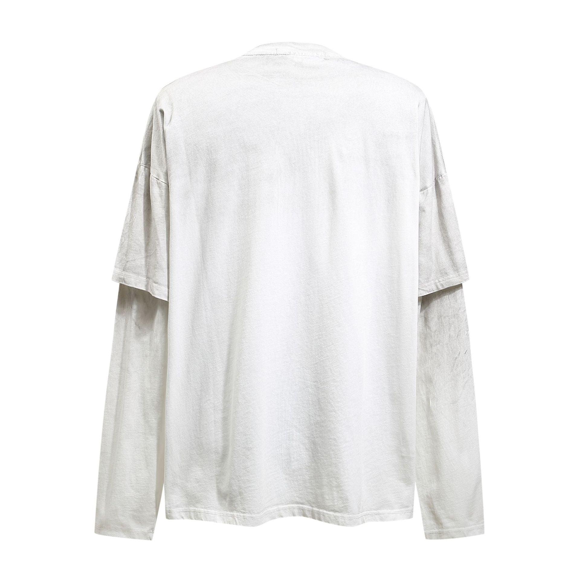 American Street Trend Loose Long-Sleeved T-shirt