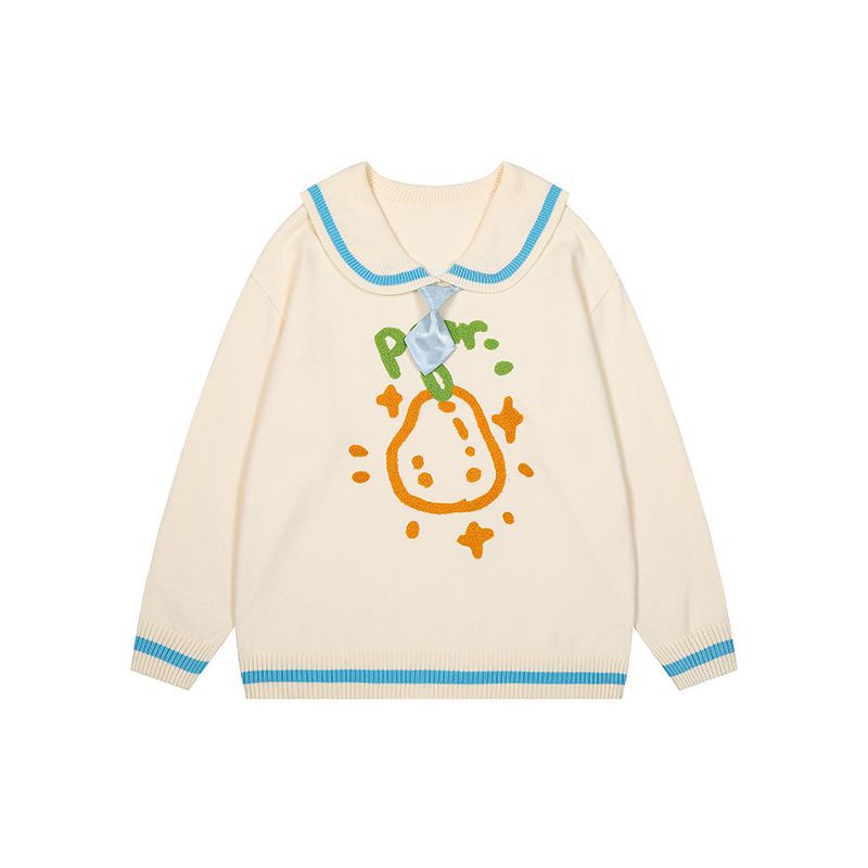 Zwoyren Pear Graphic Sweater