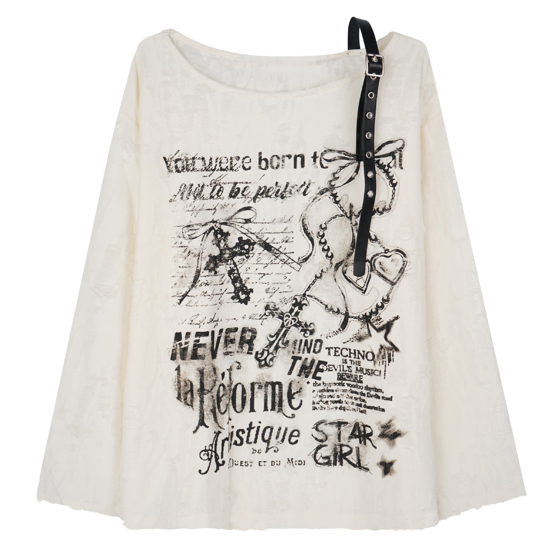 Zwoyren Artistic Star Girl Top