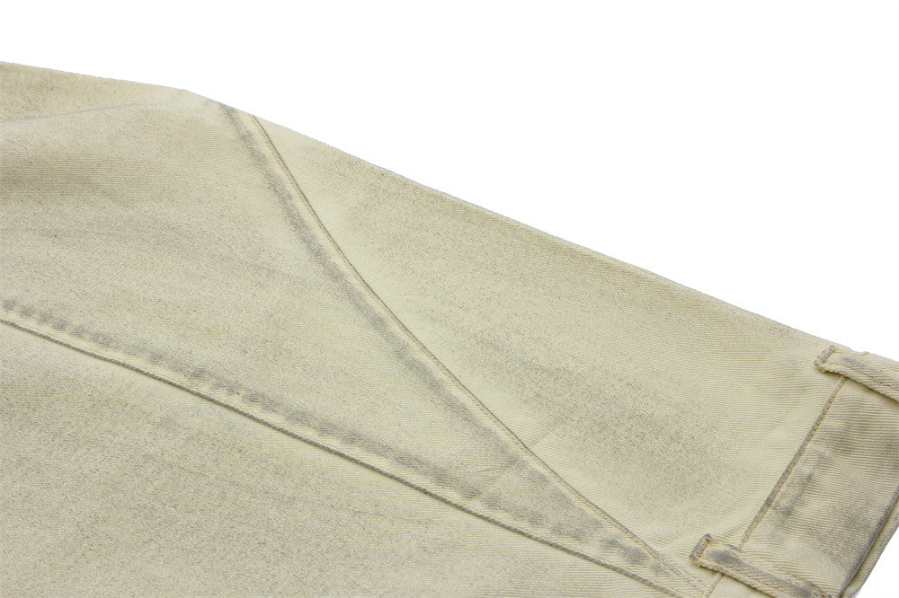 Zwoyren Reverse Super Baggy Barrel Jeans