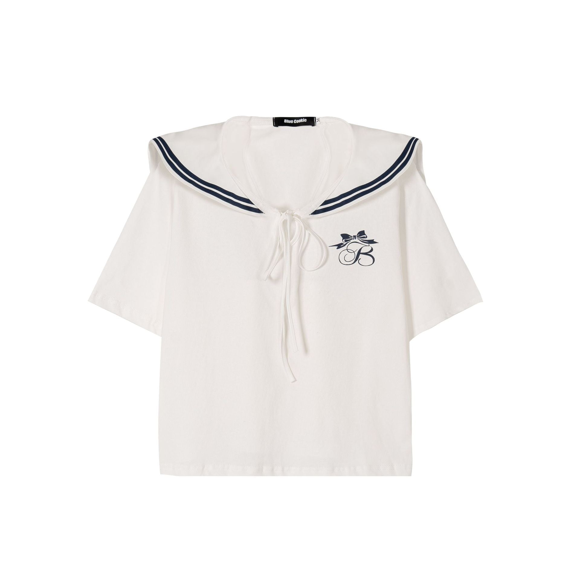 Zwoyren Tie-Front Sailor T-shirt