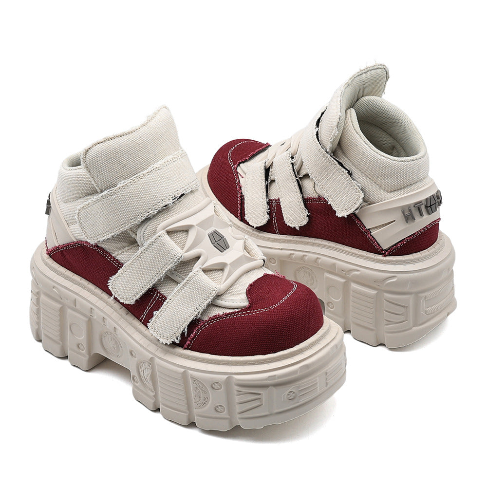 Zwoyren Retro-Future Platform Boots