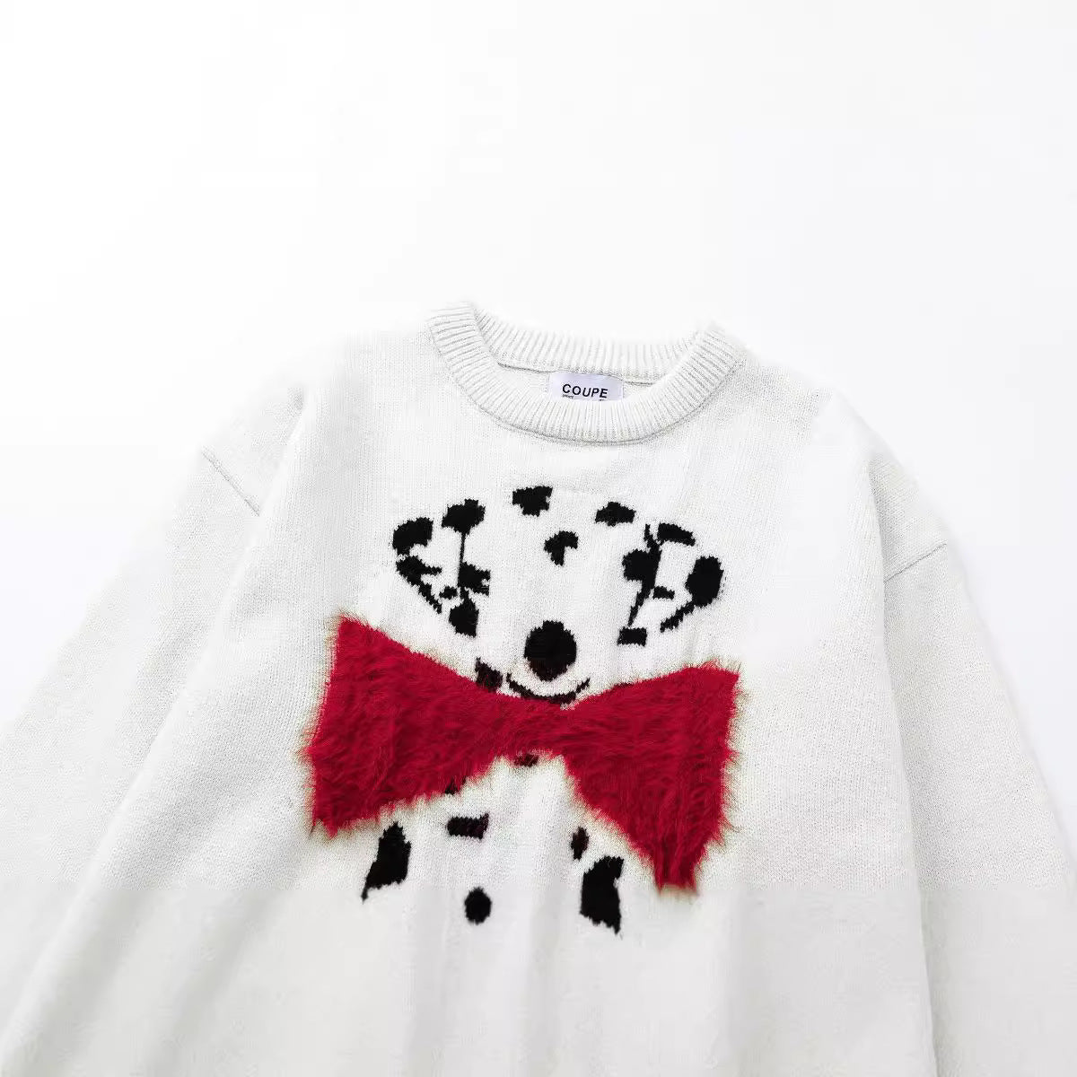 Zwoyren Dalmatian Graphic Sweater