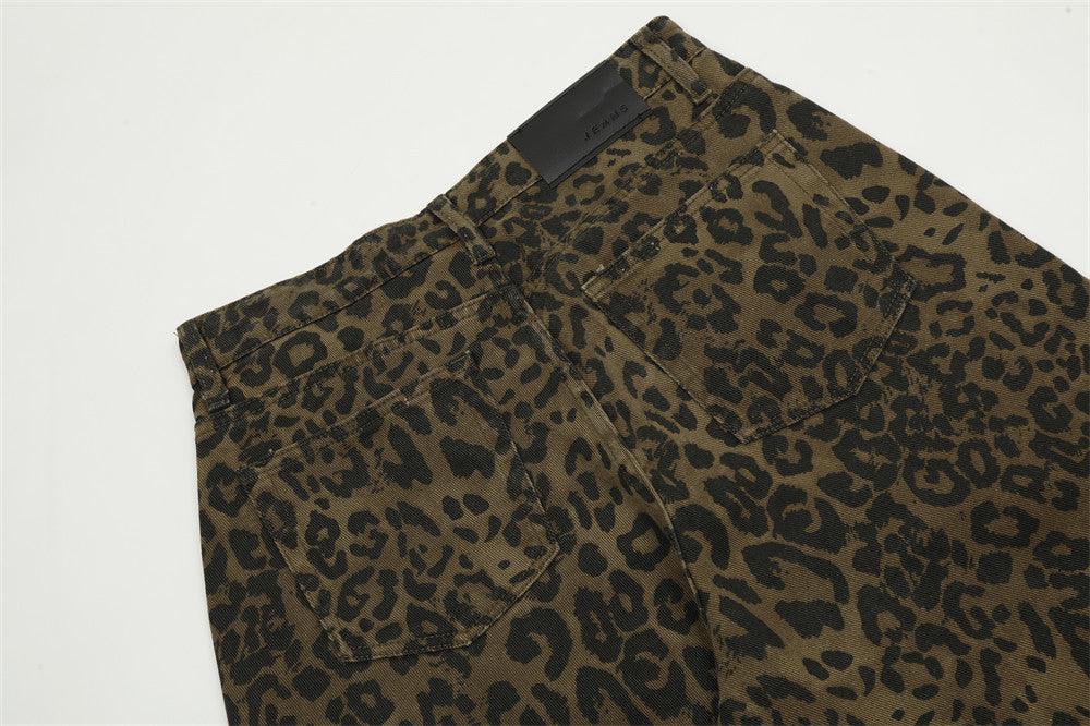 Zwoyren Leopard Print Jorts