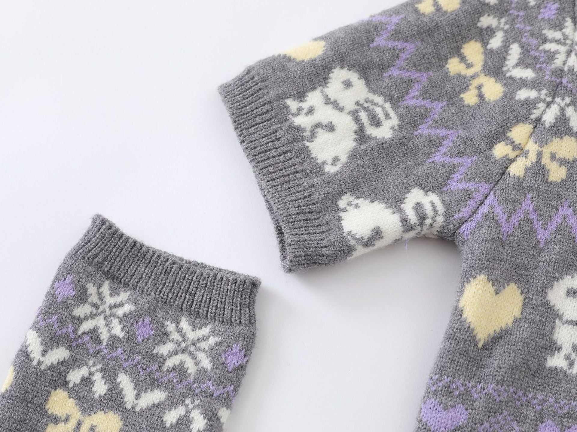 Zwoyren Fair Isle Graphic Knit Tee