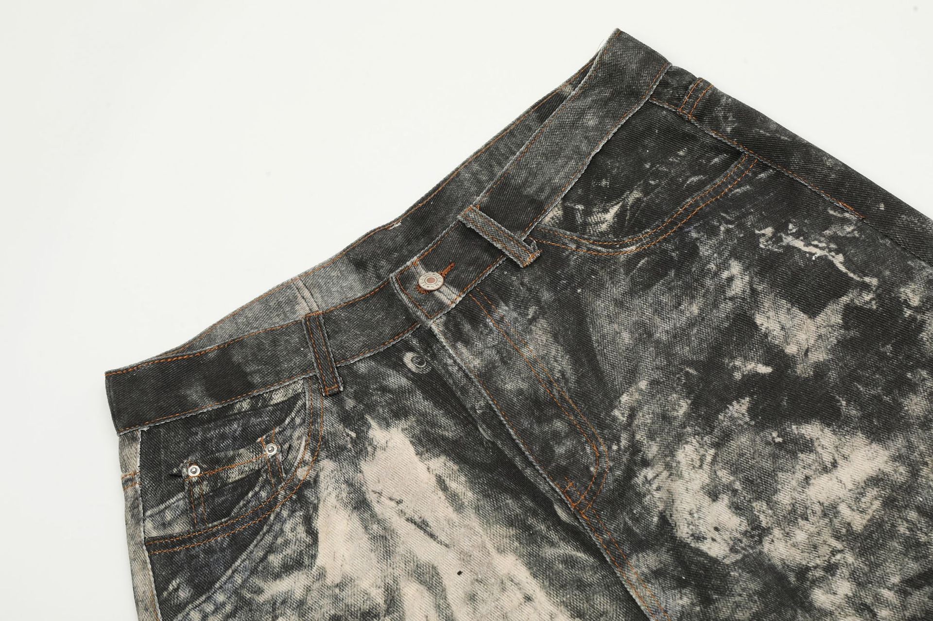 Zwoyren Heavy Washed Super Baggy Jeans