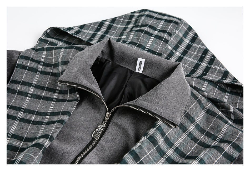 Zwoyren Detachable Scarf Hooded Jacket