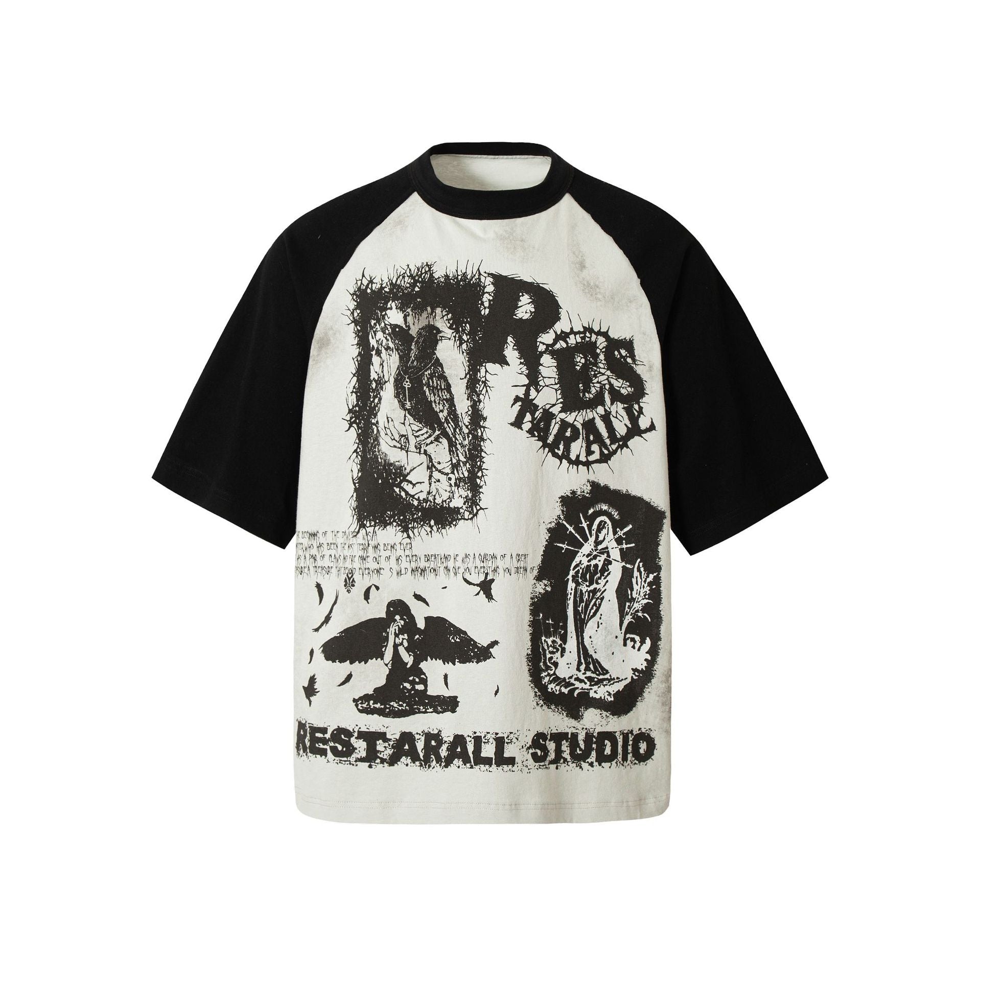 Zwoyren Graphic Raglan T-Shirt