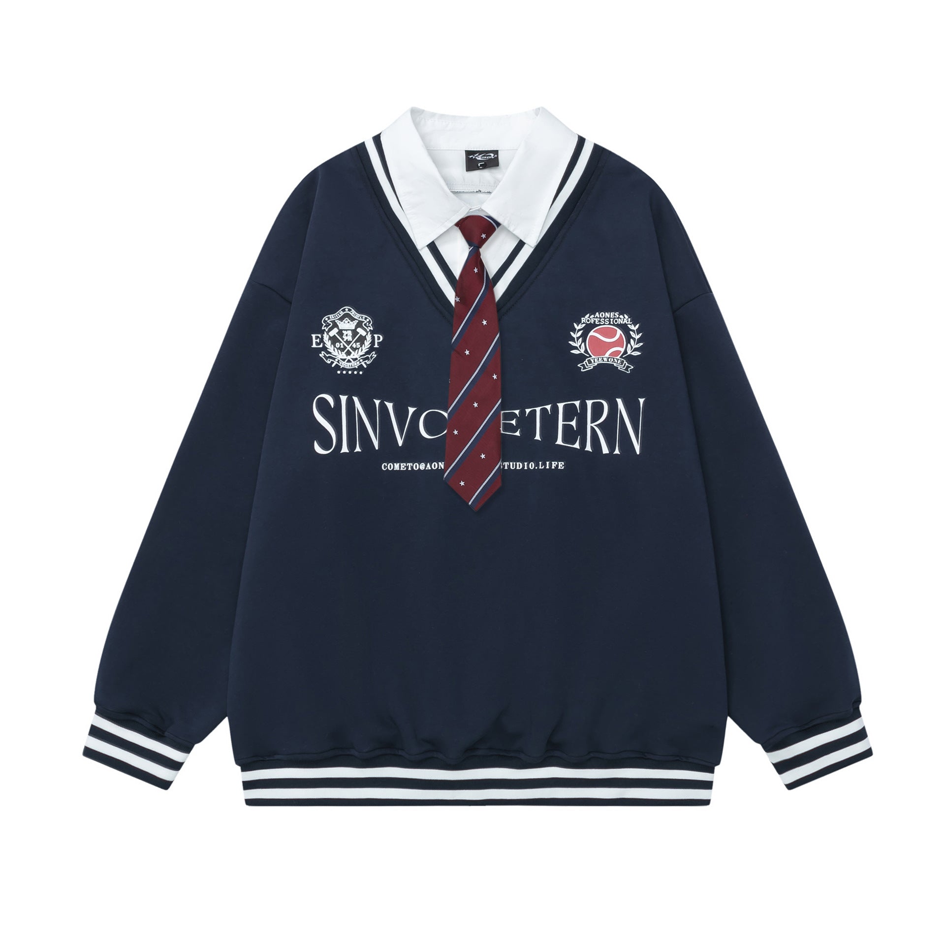 Zwoyren College Style Sweatshirt