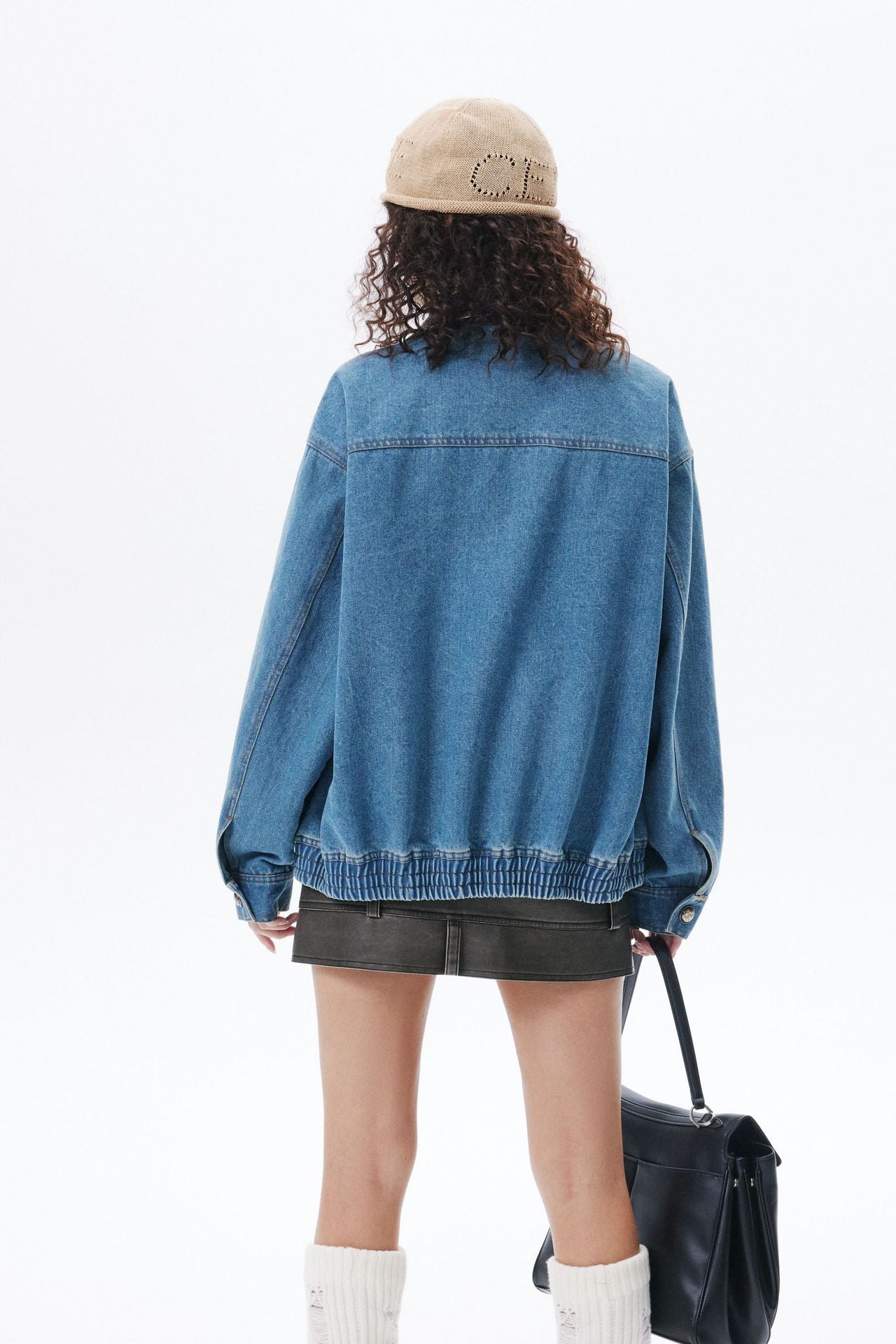 Zwoyren Retro Clean Fit Washed Denim Jacket