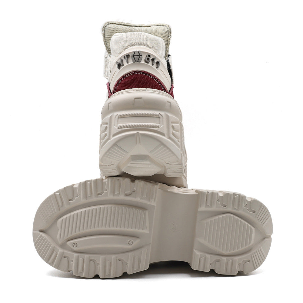 Zwoyren Retro-Future Platform Boots