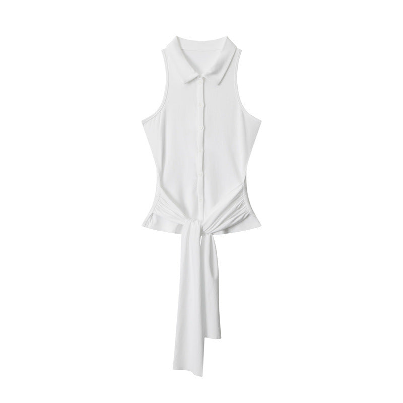Zwoyren Polo Wrinkle Tank Top