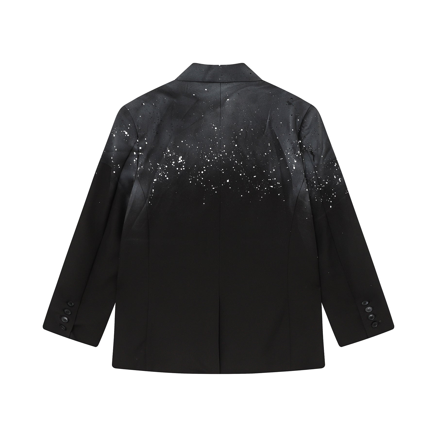 Zwoyren Galaxy Black & White Blazer Jacket