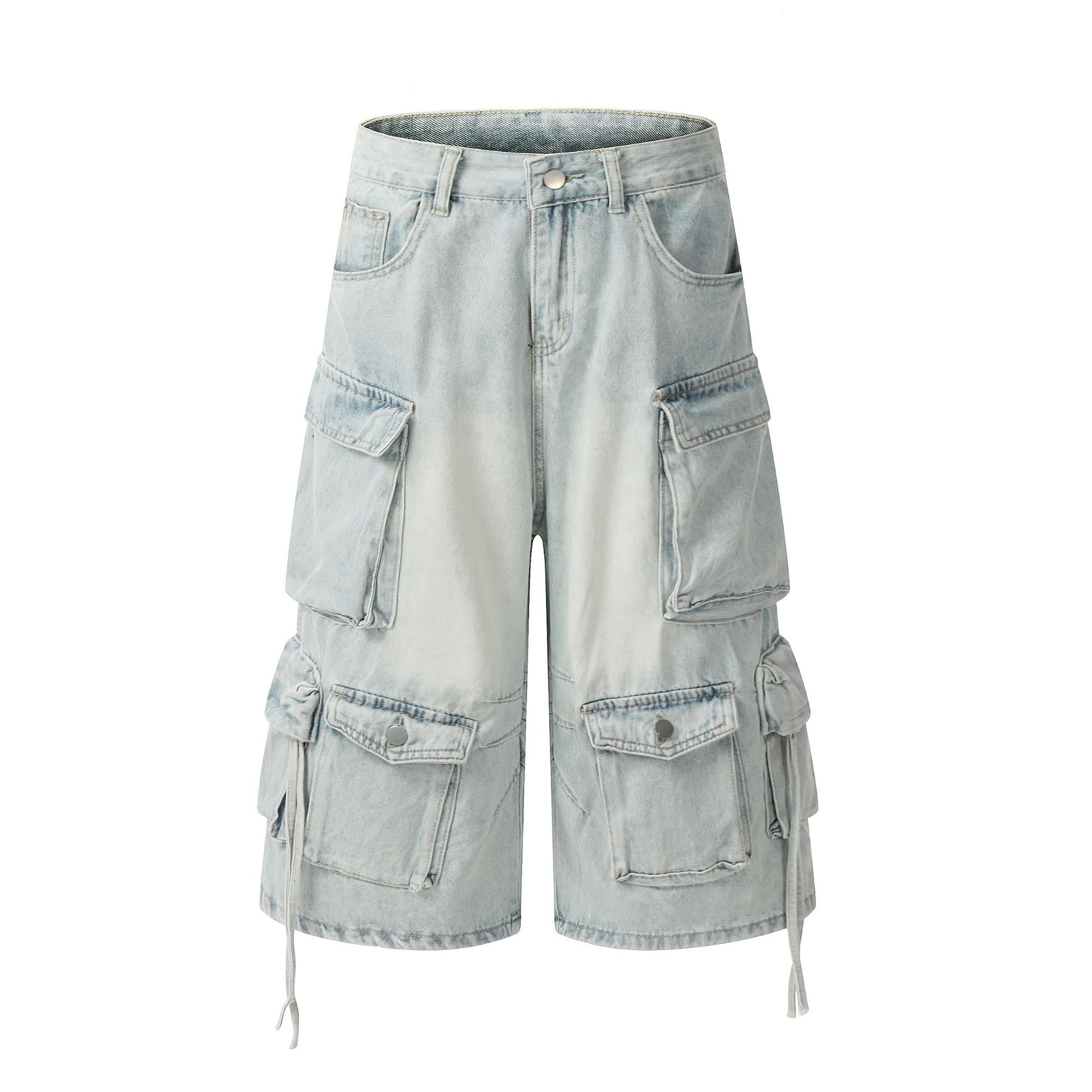 Zwoyren Multi Pocket Longline Jorts