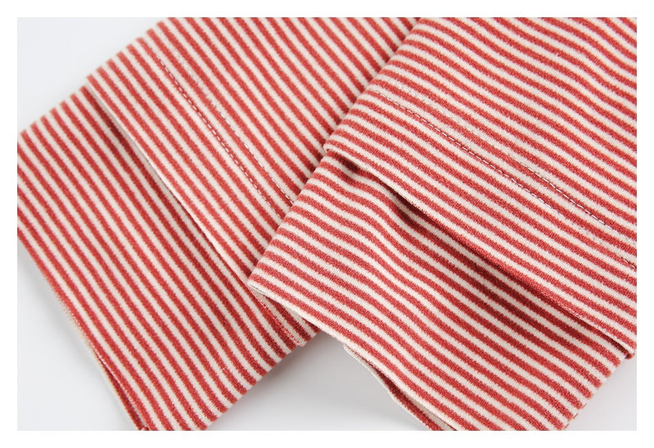 Zwoyren Henley Striped Hoodie Sweatshirt