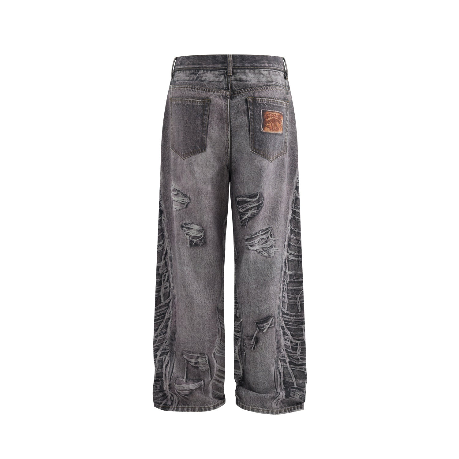 Zwoyren Tassel Distressed Jeans
