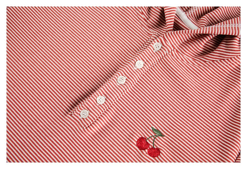 Zwoyren Henley Striped Hoodie Sweatshirt