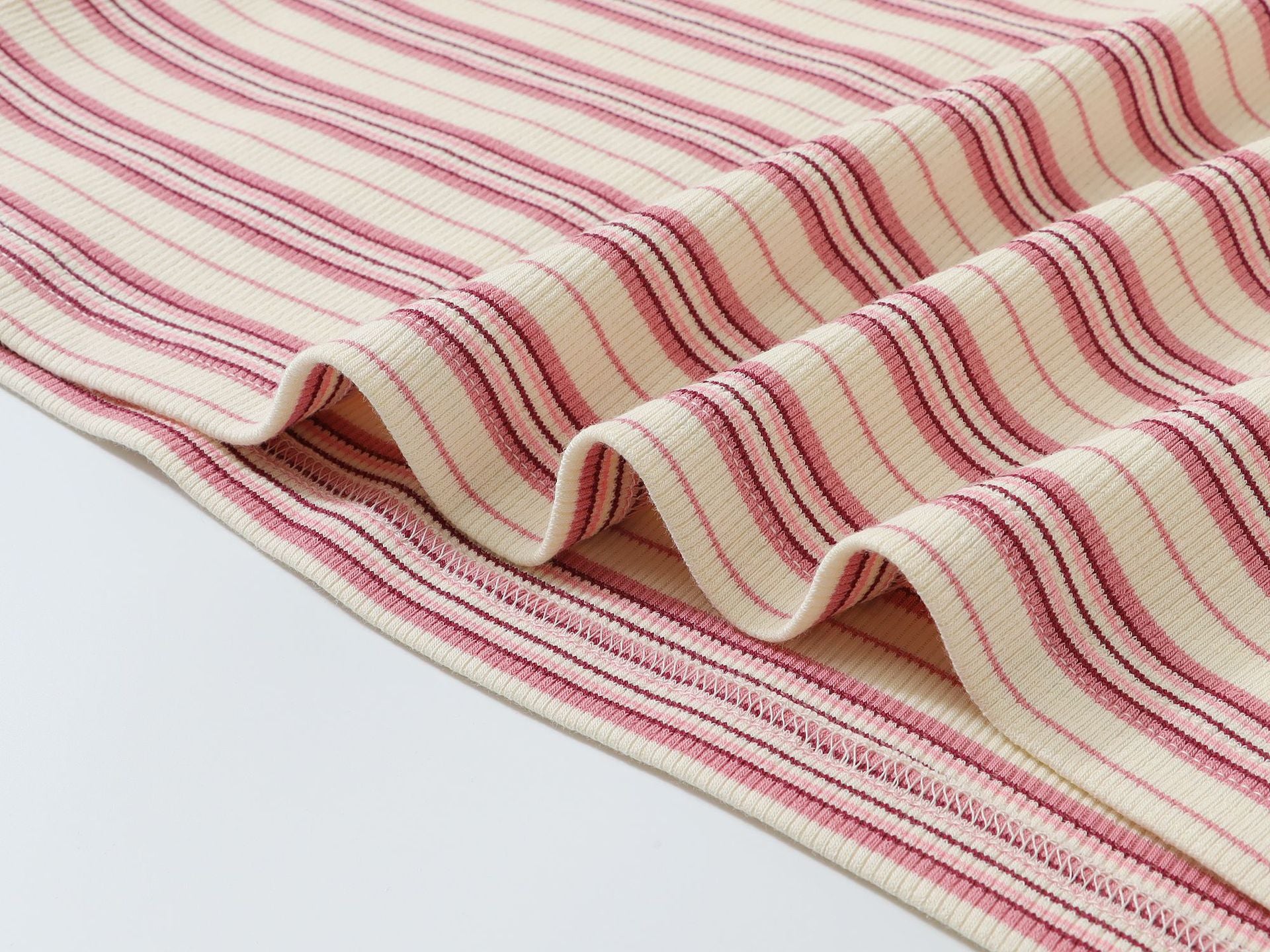 Zwoyren Bow Scarf Stripe Tee
