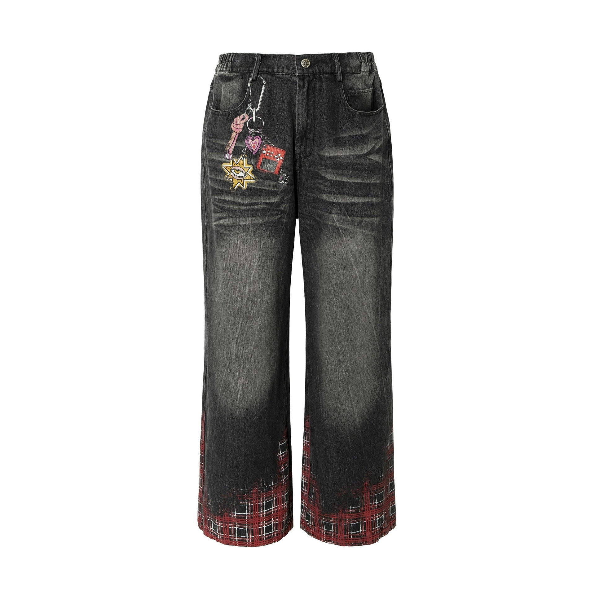 Zwoyren Starry Key Jeans