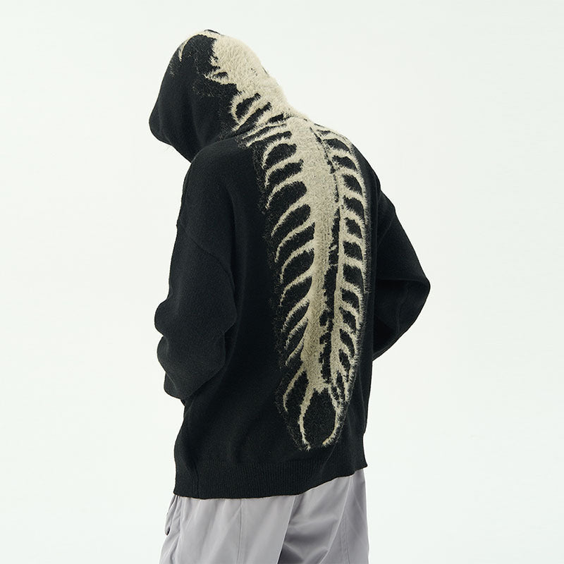 Zwoyren Knitted Centipede Hoodie