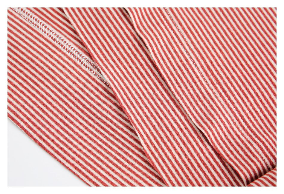 Zwoyren Henley Striped Hoodie Sweatshirt