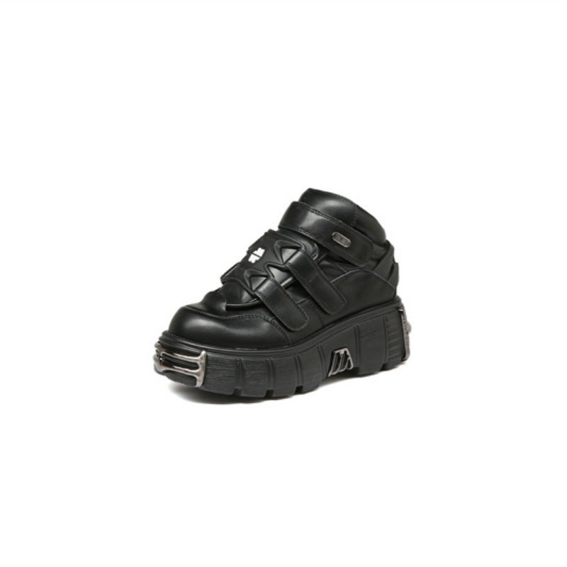 Zwoyren Metal Platform Boots 