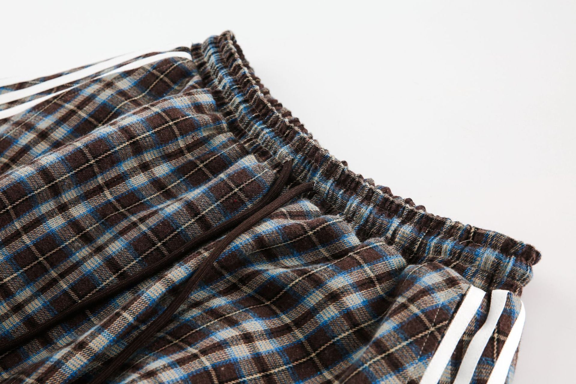 Zwoyren Checkered Pleated Skirt