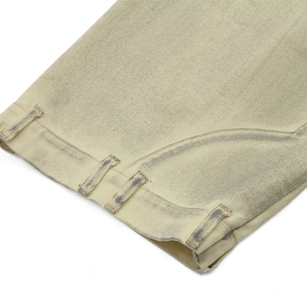 Zwoyren Reverse Super Baggy Barrel Jeans