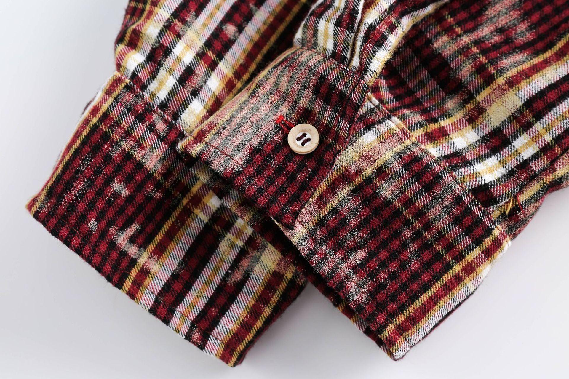 Fried Coloured Plaid Shirt