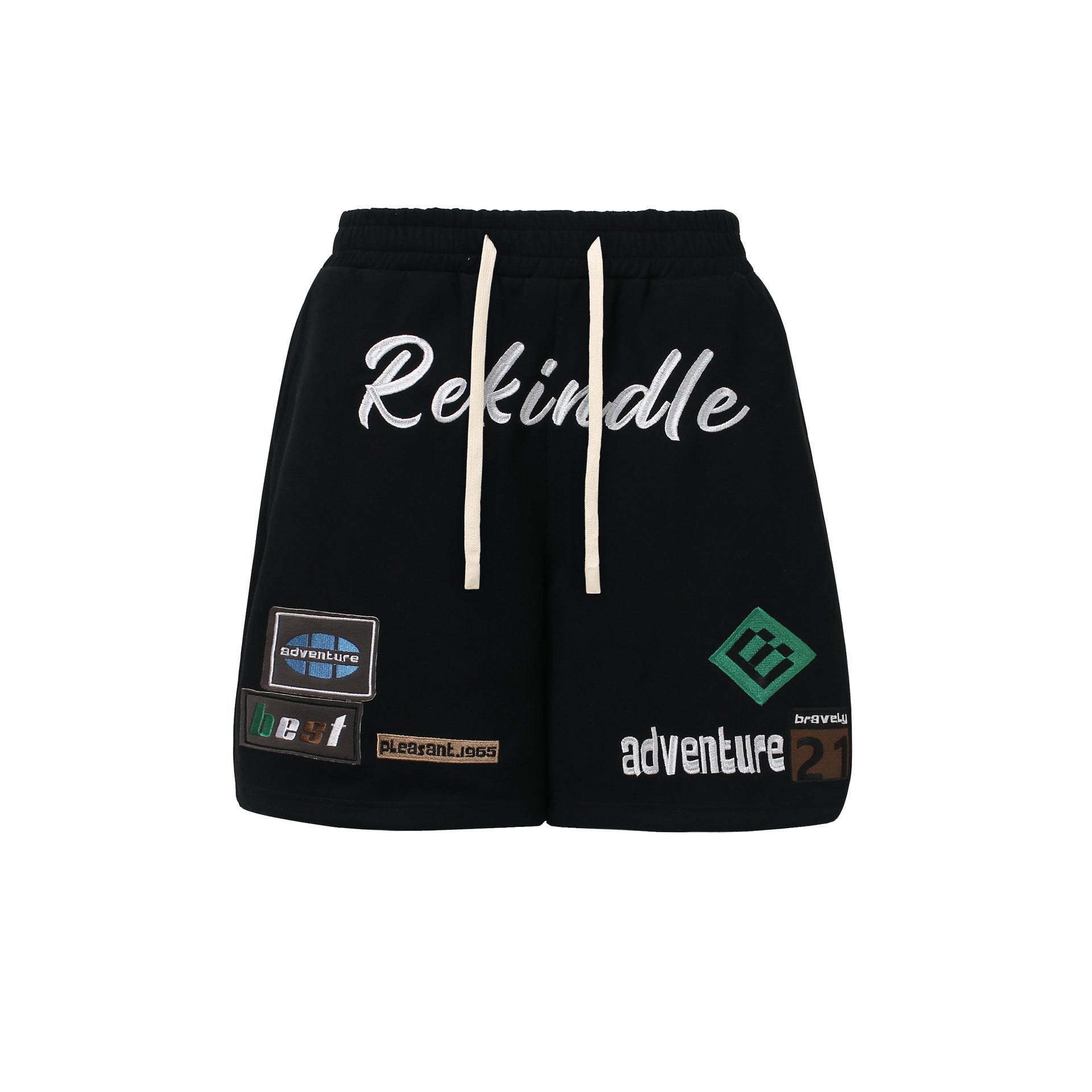 Zwoyren Street Graphic Drawstring Shorts