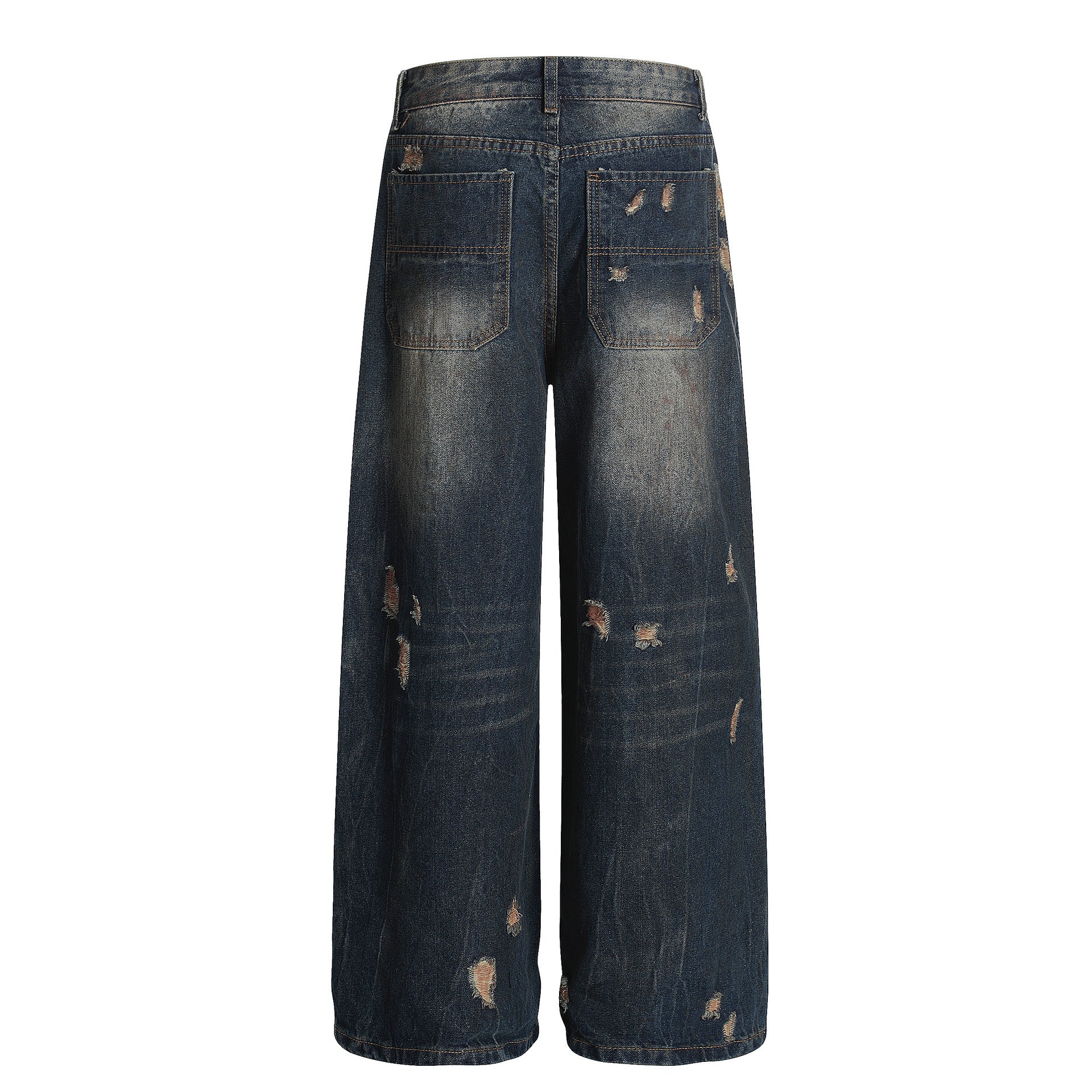 Zwoyren Distressed Baggy Jeans