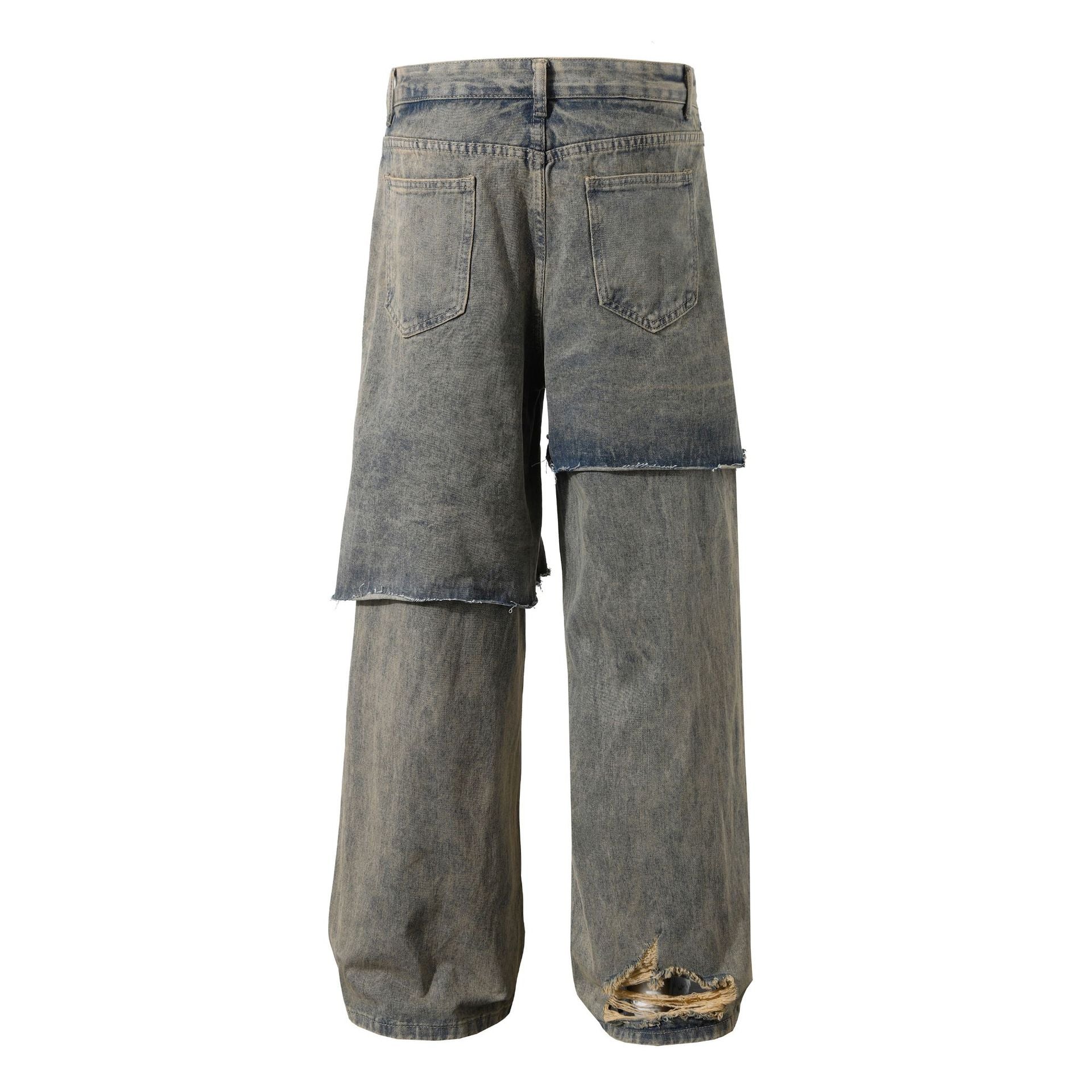 Zwoyren Two Layer Super Baggy Jeans