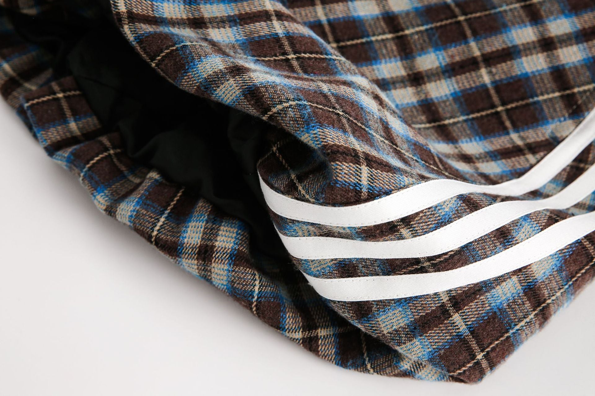 Zwoyren Checkered Pleated Skirt