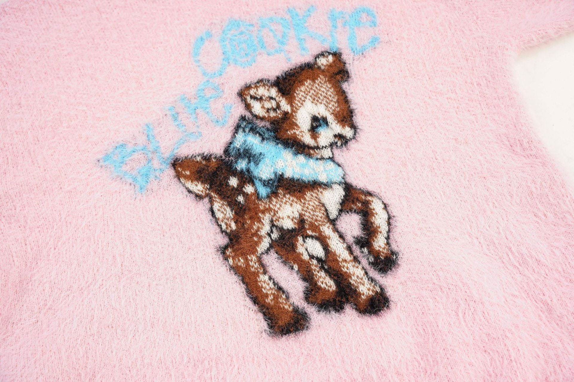 Zwoyren Fawn Cozy Knit Sweater