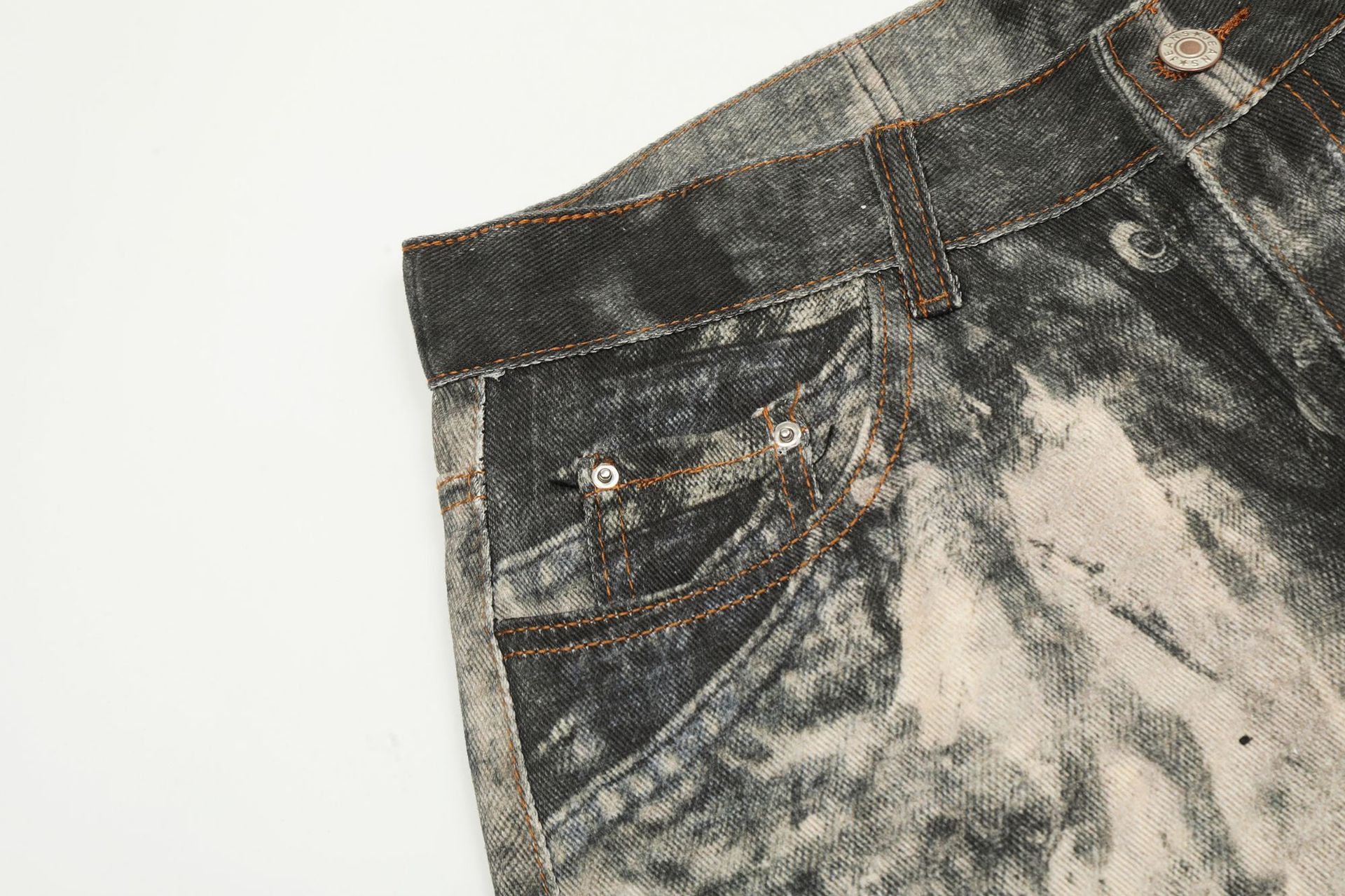 Zwoyren Heavy Washed Super Baggy Jeans